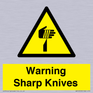 Warning Sharp Knives